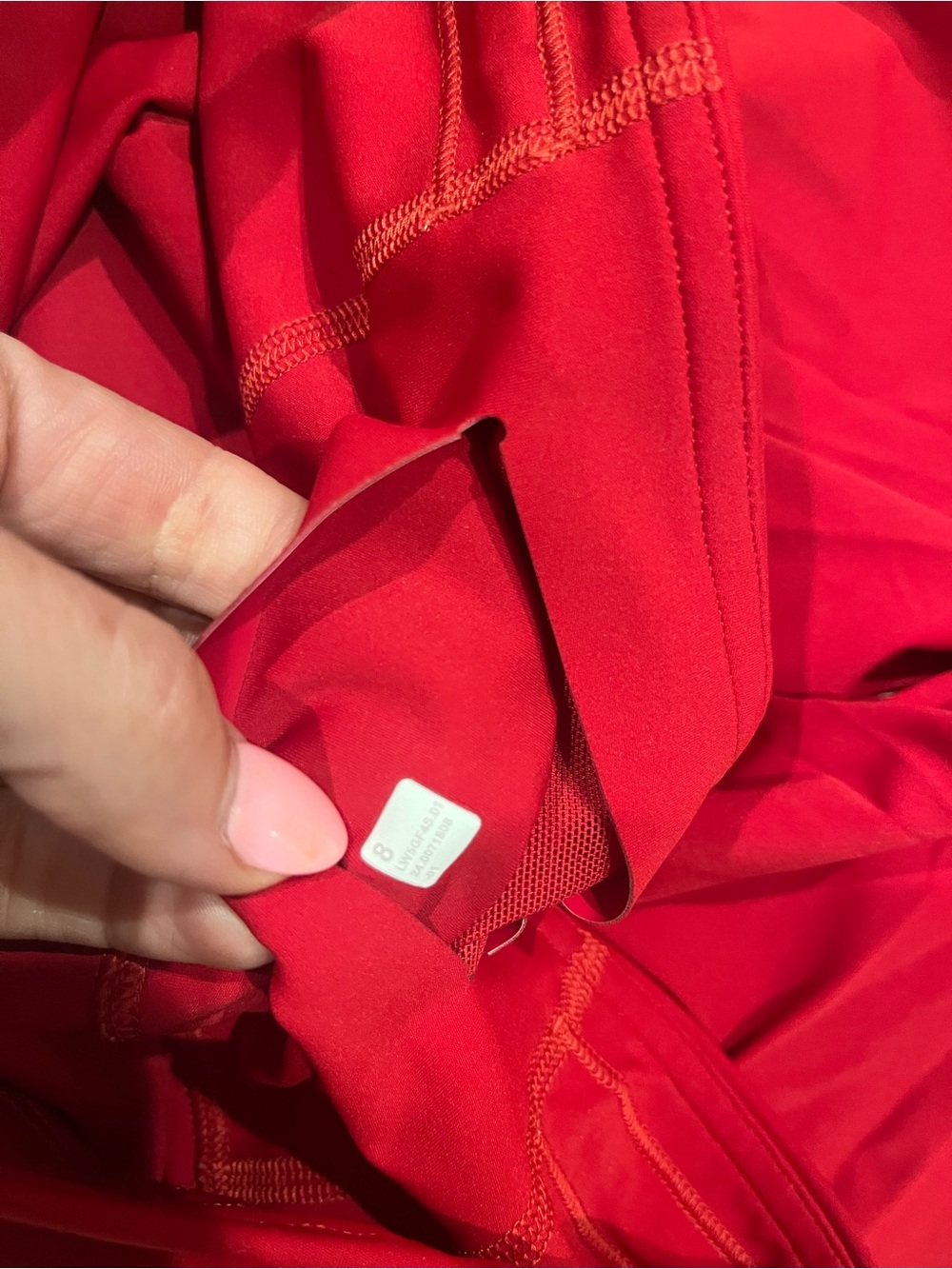 lululemon athletica Red High-Rise Leggings - Picture 5 of 6